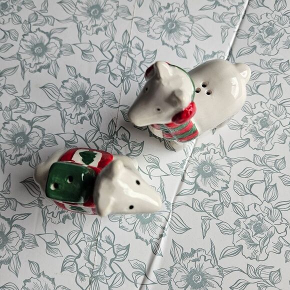 NIB Modcloth Fa-La-La-Llama Salt & Pepper Shaker Set - Picture 4 of 5